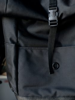 Czarny plecak Kruk unisex stylowy